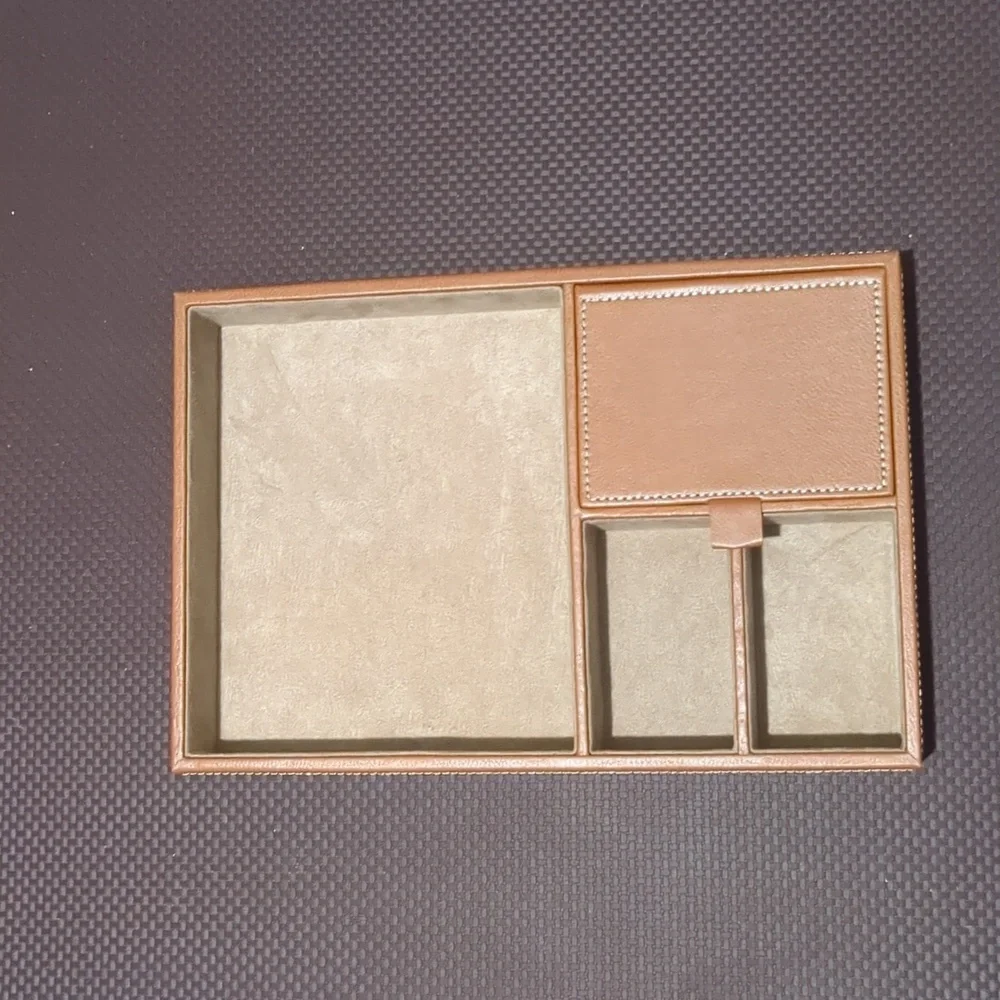 Pottery Barn | Other | Nib Pottery Barn Colby Leather Valet In Color ...
